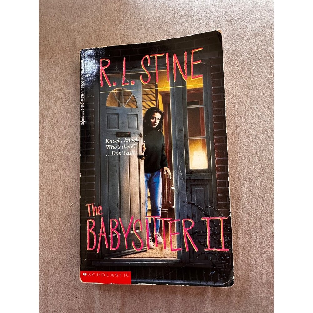 The Babysitter II‎ R.L. Stine Paperback Vintage 1991 Scholastic Pocket Size Book